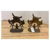 Brass Bookends