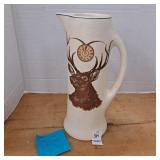 Vintage Roseville Pottery tankard pitcher