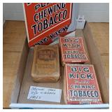 Vintage Big Kick Plain Chewing Tobacco packaging