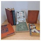 Vintage hardback books, Tom Sawyer  huckleberry