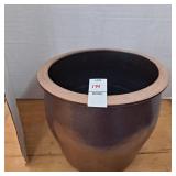 Brown crock 9 inches tall