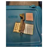 Vintage women's cigarette & compact case