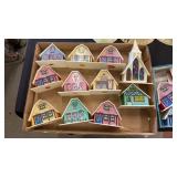 Alpine Village plastic Christmas light cover