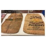 Vintage Potato Bags
