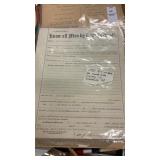 1921 South Side Grocery Bill of Sale and Various