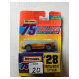 1997 Matchbox 75 Challenge car #28