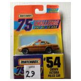 1997 Matchbox 75 Challenge car #54