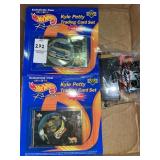 Hot Wheels - Kyle Petty trading cards and car