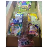 McDonald's hot wheels and Barbie happy meal box