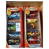 Matchbox 5 packs lot of 2, World Zoo, Beach