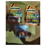 Matchbox cars new in packages with bonus prize