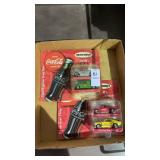 Matchbox Lot of 4 Cars, Coca Cola 1950s and 70s