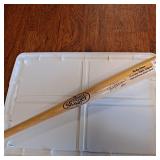 Louisville Slugger Rocky Bleier autograph bat,