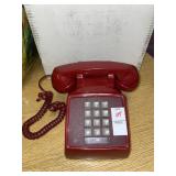 Vintage Western Electric Bell System Red Push