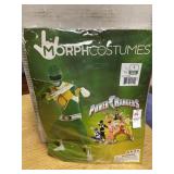 Power Rangers Green Ranger Morphsuit in size