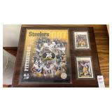 Pittsburgh Steelers Wall Plaque with Score 2006