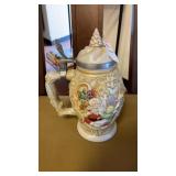 Avon Father Christmas Stein
