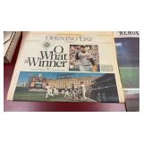 4 Vintage Newpapers featuring Baltimore Orioles