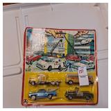 Vintage die-cast toy vehicle gift set