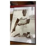 Hank Aaron Framed Print