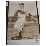 Indians Bob Feller Signed Picture