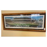 Framed Steelers Panoramic Titled Inaugural Game