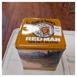 1992 limited edition Red Man Golden Blend empty