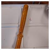 Vintage wooden police baton