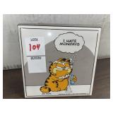 Jim Davis Garfield 'I Hate Mondays' ceramic tile