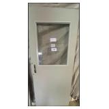 Blank door with 25 x 30 window