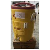 5 gal water cooler with rack