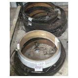 10 full and partial rolls of banding