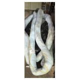 2 pieces of oil absorbent sock, 4 x 10 ft, 4 in wi