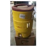 5 gal water cooler with rack