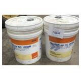 2 partial 5-gal buckets of MasterKure CC 180WB cur