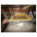 2 roof curbs, 35-3/4 x 34-1/2