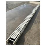 24 ft aluminum stage, light damage