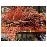 10 partial rolls of snow fence