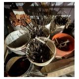 Forming rods, 10 buckets, one box, and safety caps