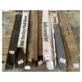 Core mold pieces in assorted colors