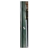 Steel building trim, eave green, 6 to 20 ft