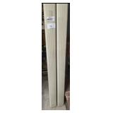 Light stone steel downspouts and brackets