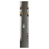 Post frame building trim, charcoal gray, 8 to 14 f