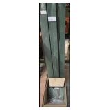 Evergreen steel downspouts and 3x4 A elbows