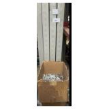 Ash gray steel downspouts and accessories, 3x4 and