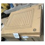 2 pebble stone Alcoa gable vents, 24 x 30 in