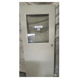 Blank door with 25 x 30 window