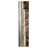 Steel building trim, galvanized, 4 to 16 ft
