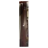 Post frame building trim, burgundy, 6 to 10 ft