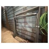 2 steel door frames, 88 in wide x 90 in tall & 84